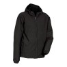 Cazadora softshell vannas negro talla xl