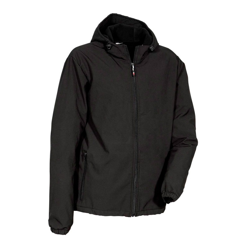 Cazadora softshell vannas negro talla xxl