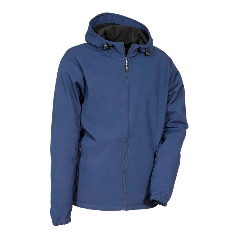 Cazadora softshell vannas azul marino talla s