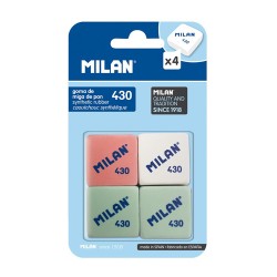 Gomas de borrar miga de pan 430, blister 4 uds