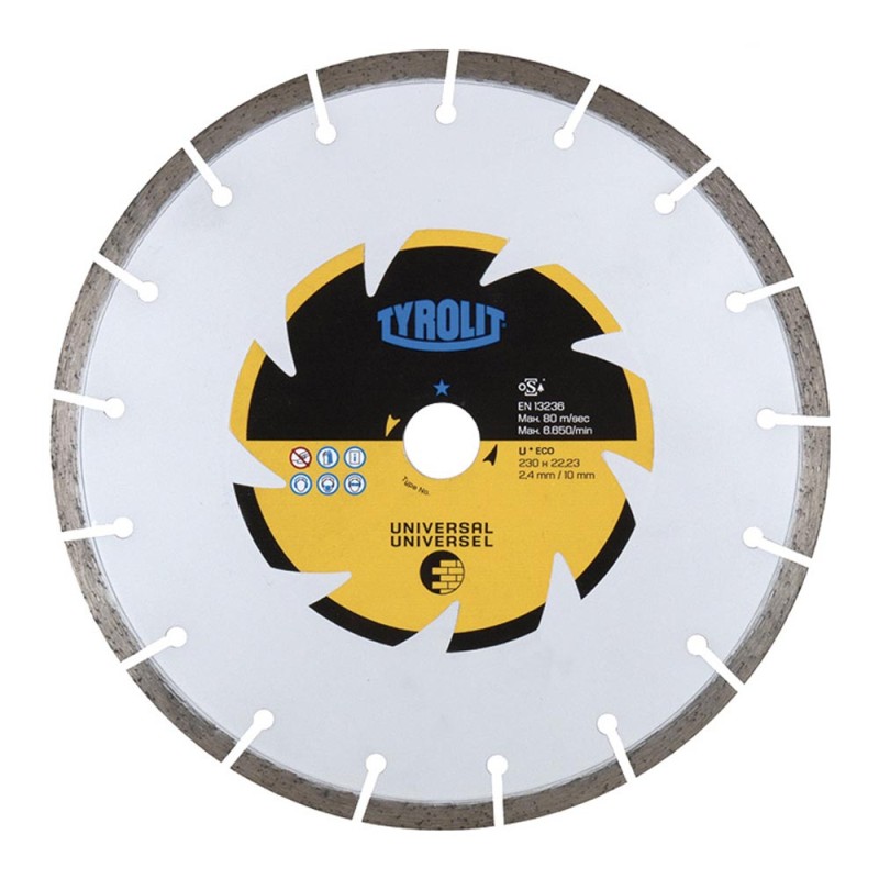 Disco diamantado c3 ø230 x 2,4 x 22,23 mm