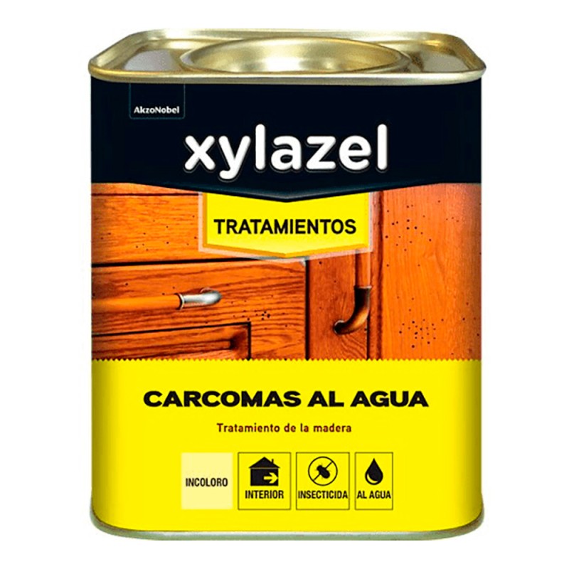 Tratamiento carcomas al agua incoloro 2,5 l