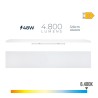 Regleta led 48 w 6400 k luz fria 4800 lm 12 x 120 x 4,5 cm