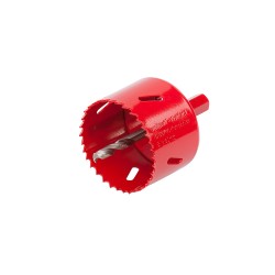 Sierra de corona bimetal completo con adaptador y broca piloto ø60 mm