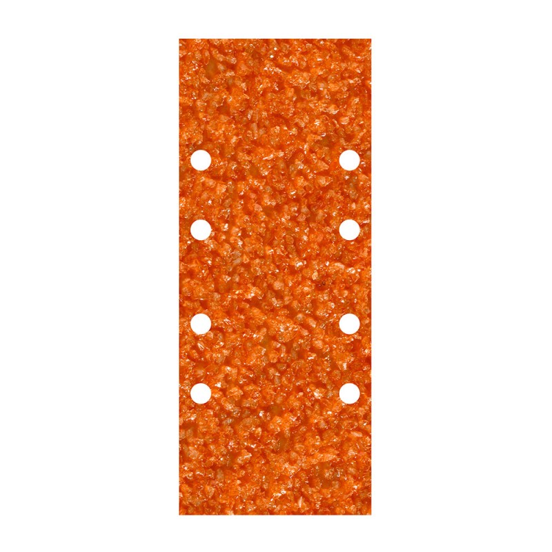 Hojas de lijar de corindón perforadas, 93 x 230 mm, grano 40, pack 5 uds