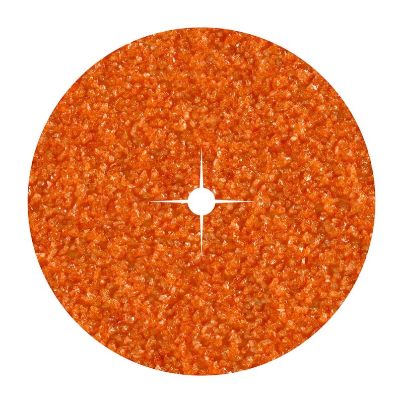 Discos de papel abrasivo de corindón ø125 mm, grano 40, pack 10 uds