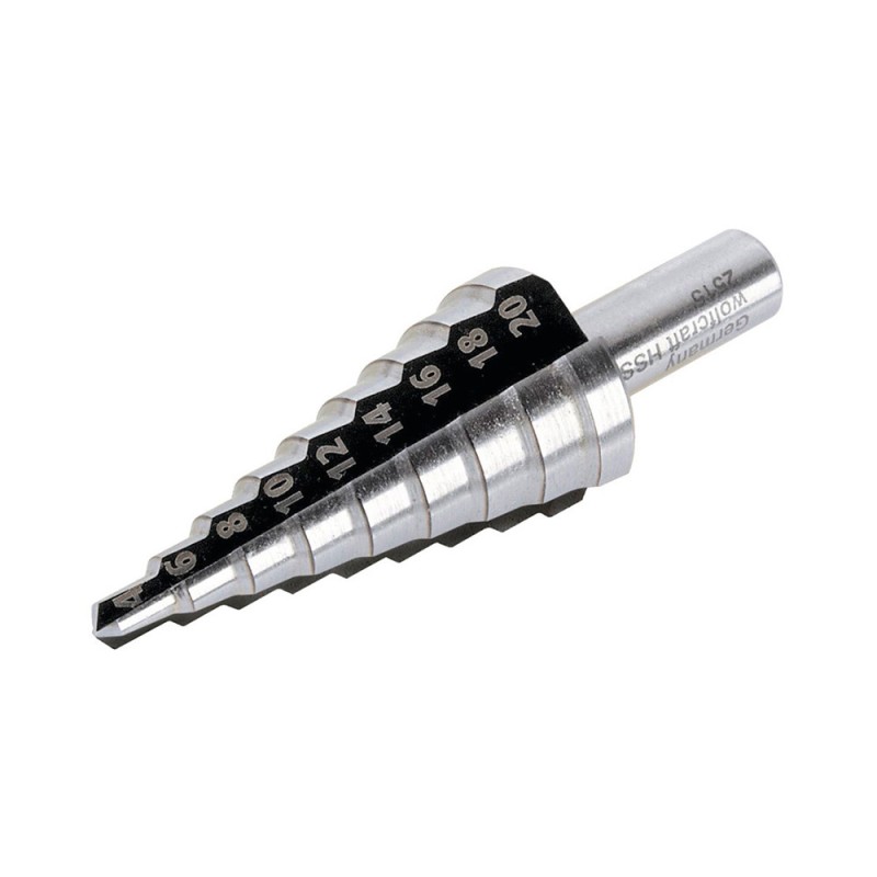 Broca escalonada hss de ø4 - ø20 mm