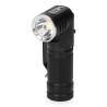 Linterna mini led 8w 450 lm. cuerpo aluminio, cabezal direccionable. recargable