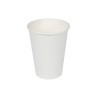 Vasos de cartón blancos 330cc, 12 uds