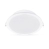 Downlight led empotrable modelo meson 23,5 w 2550 lm 6500 k luz fria ø21,5 x 10,5 cm