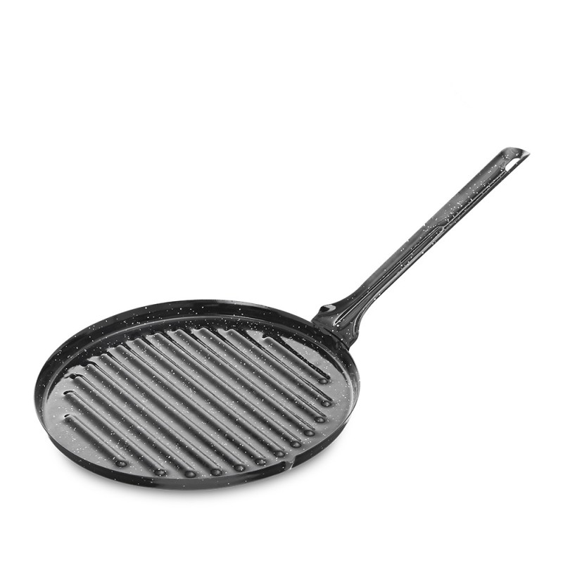 Plancha redonda esmaltada ø26 cm