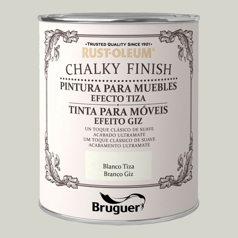 Rust-oleum chalky finish muebles blanco tiza 125 ml
