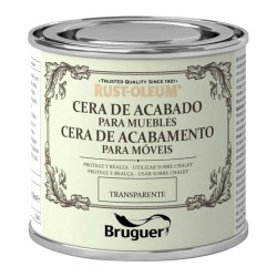 Rust-oleum chalky finish cera para muebles transparente 125 ml