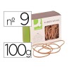 Gomillas elásticas 100 g n°9 90 x 2 mm