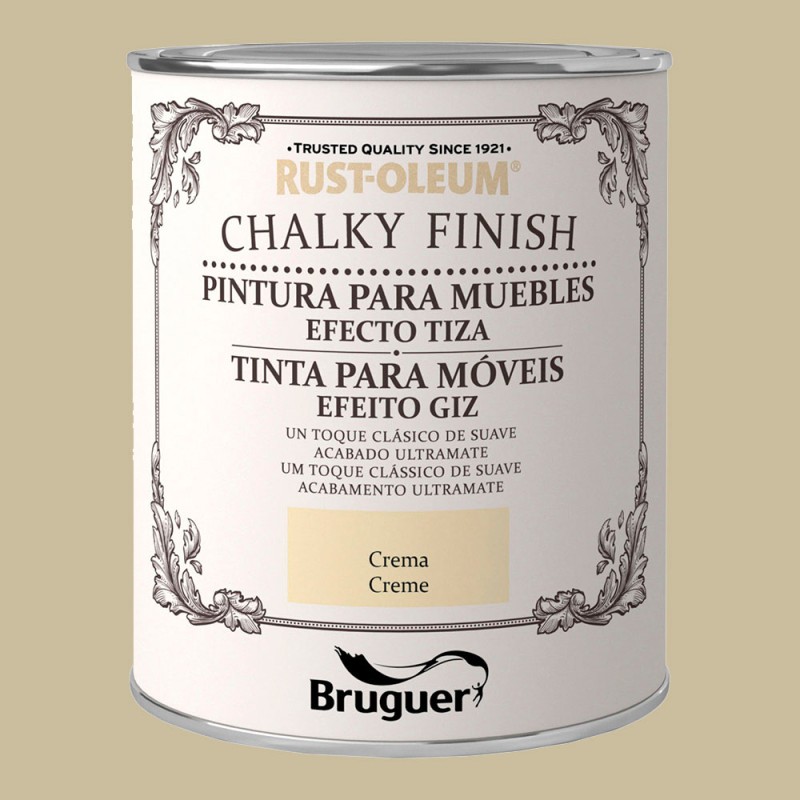 Rust-oleum chalky finish muebles crema 750 ml