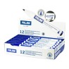 Rotuladores para pizarra blanca ø4,7mm azul, caja 12 uds