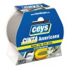 Cinta americana plata extra resistente 50 mm x 10 m