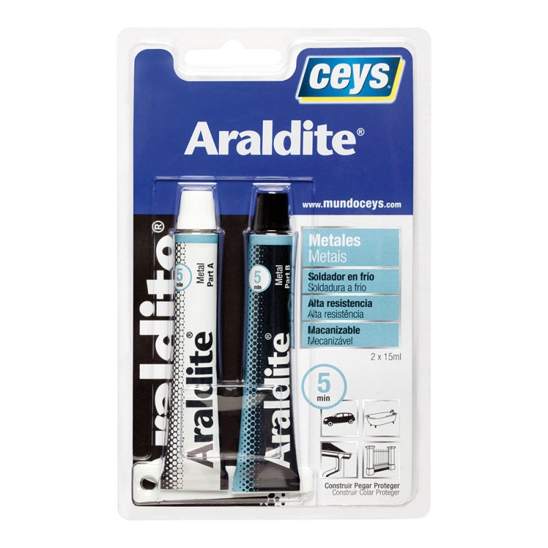Araldite especial metales 8080 bl 2 x 15 ml