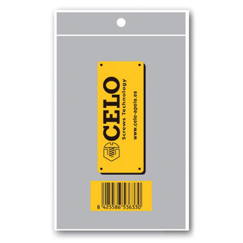 Pack 50 unid. bolsa grande celo 10,5x15,5cm