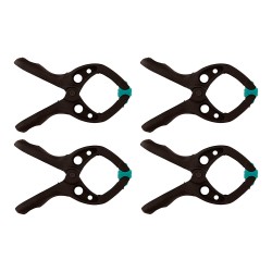 Pinza de resorte, 30 mm, pack 4 uds