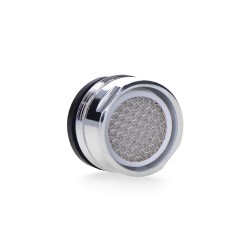 Atomizador - economizador de caudal de agua. para grifo. color cromado. macho 24/100