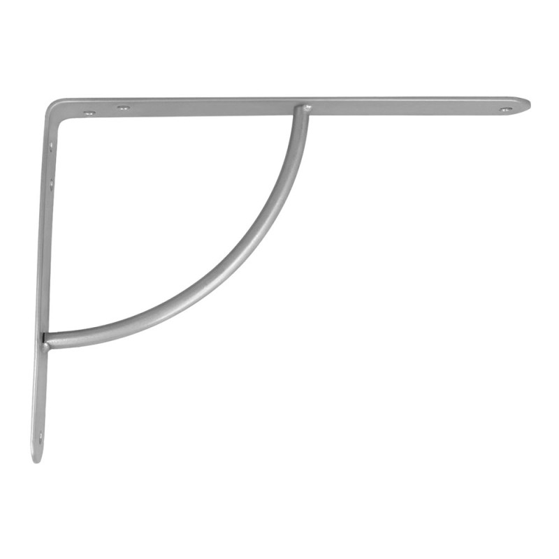 Escuadra de acero gris metal (s) 8851 250 x 200 mm