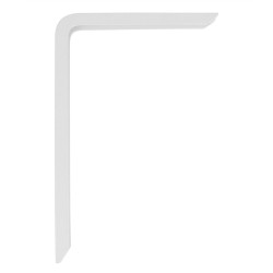 Escuadra de aluminio blanco (d) 21115 4plus 350 x 200 mm