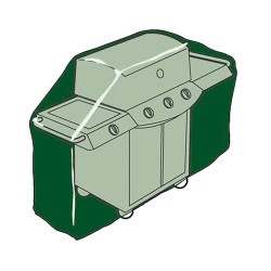 Funda de protección cubre barbacoas 103x58x58cm 240g/m