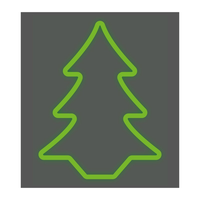 Figura flexiled abeto verde 62 cm