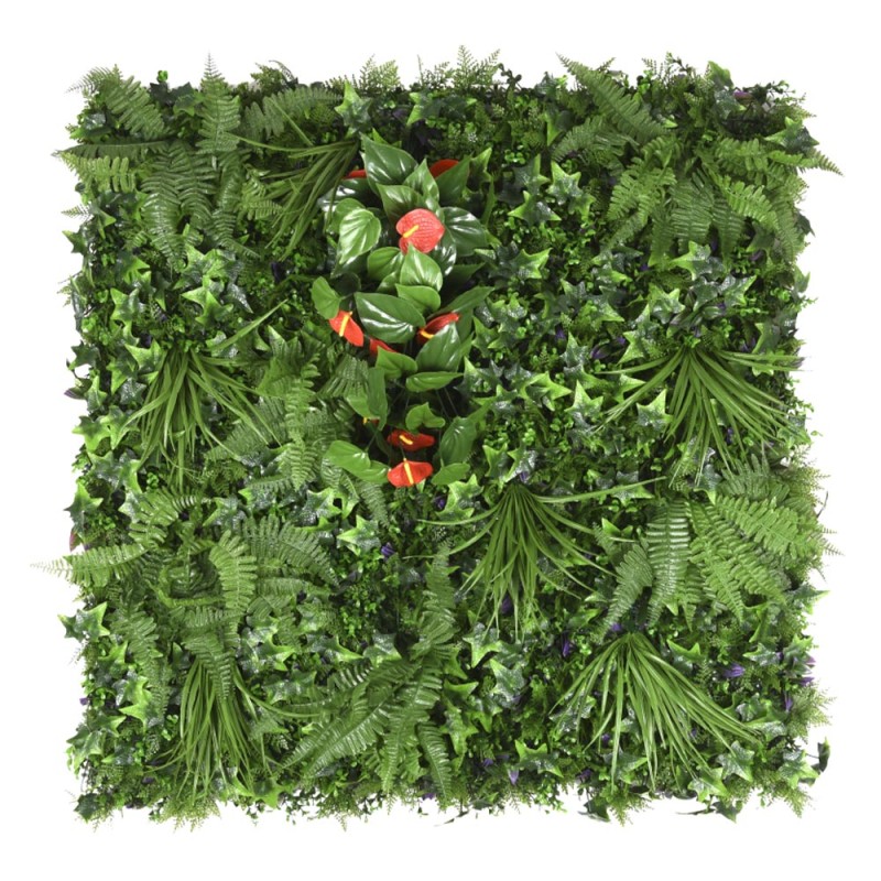 Jardin vertical tropical 1 x 1 m