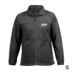Chaqueta polar fleece 280g/m con cremallera talla-s