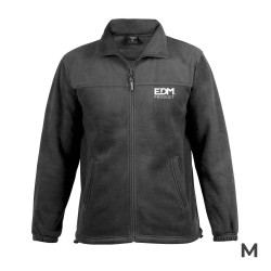 Chaqueta polar fleece 280g/m con cremallera talla-m