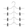 Percha pinza múltiple para pantalones 32,5 x 37,6 cm