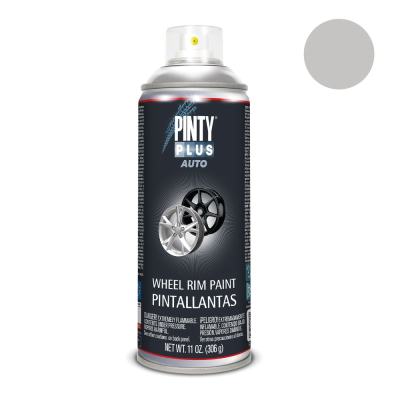 Pintura en spray auto 520 cc pinta llantas l150 plata