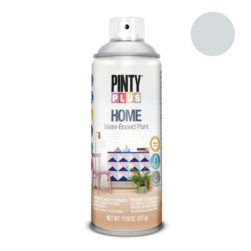 Pintura acrílica spray home water-based 520 cc foggy blue hm120
