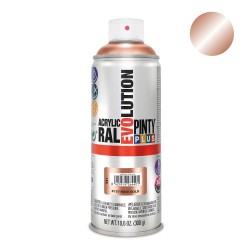 Pintura acrílica spray evolution 520 cc p157 rose gold