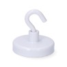 Imán decorativo con gancho ø32 x 7 mm