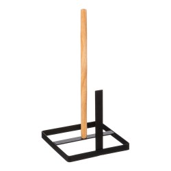 Servilletero negro colección noir kitchen 15 x 15 x 30 cm