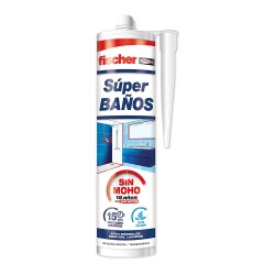 Silicona super baños sin moho translucida 280 ml