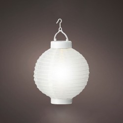 Farol solar blanca ø20 x 23 cm