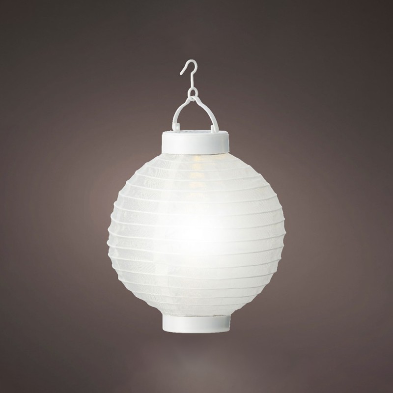 Farol solar blanca ø20 x 23 cm