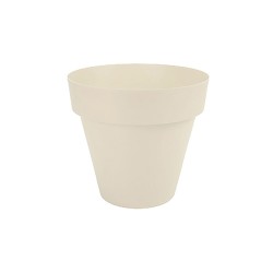 Maceta de inyección color ocre ø14cm