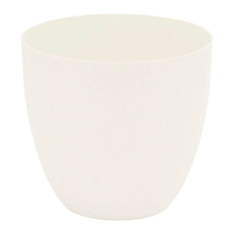 Maceta inyección cuenco ø38cm color blanco