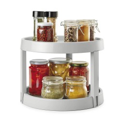 Organizador giratorio 2 alturas ø28 x 21 cm