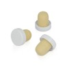 Tapones corcho con cabeza de plástico colores surtidos 6 uds