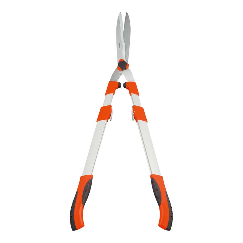 Recortasetos telescópico hoja ondulada longitud: 73 - 87 cm