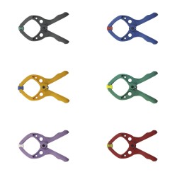 Pinza mini de resorte microfix colores surtidos, 20 mm