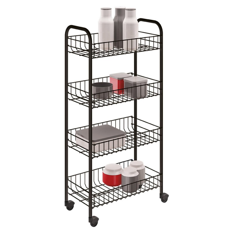 Carrito multiuso 4 estantes 'pisa' aniversario