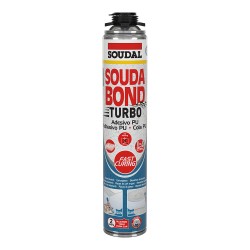 Espuma adhesiva turbo soudabon turbo pistola 750 ml