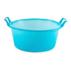 Barreño redondo azul ø35 x 18,5 cm 9 l